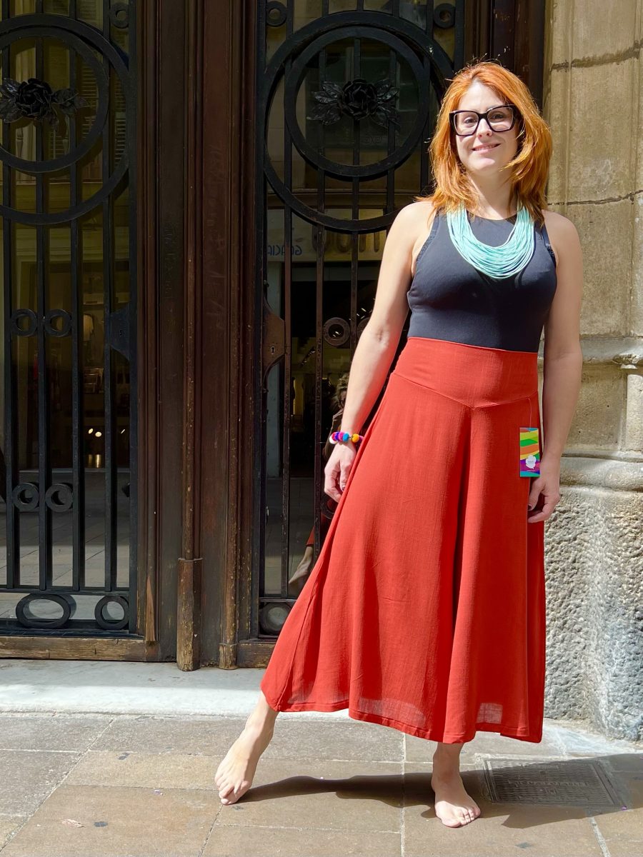 Pantalon Danza corto liso